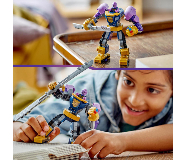 LEGO Marvel 76242 Mechaniczna zbroja Thanosa - 1091294 - zdjęcie 8